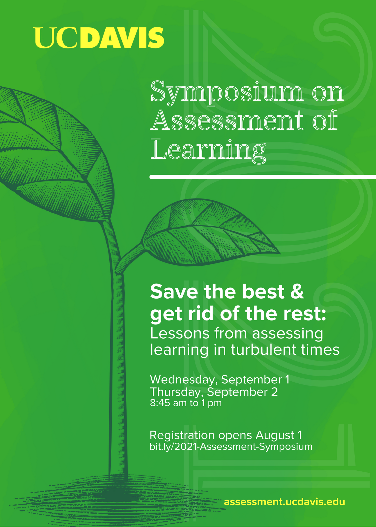 Image: Save the Date 2021 Assessment Symposium